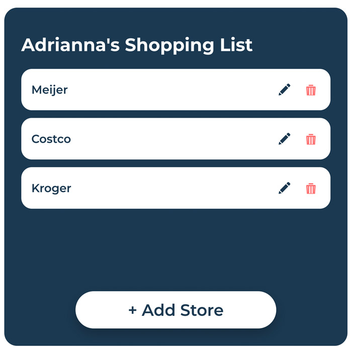Shopping List App